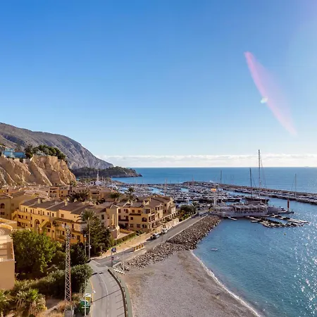 Apartman 1st Line Mascarat Beach- Solarium Terrace & Pool Altea